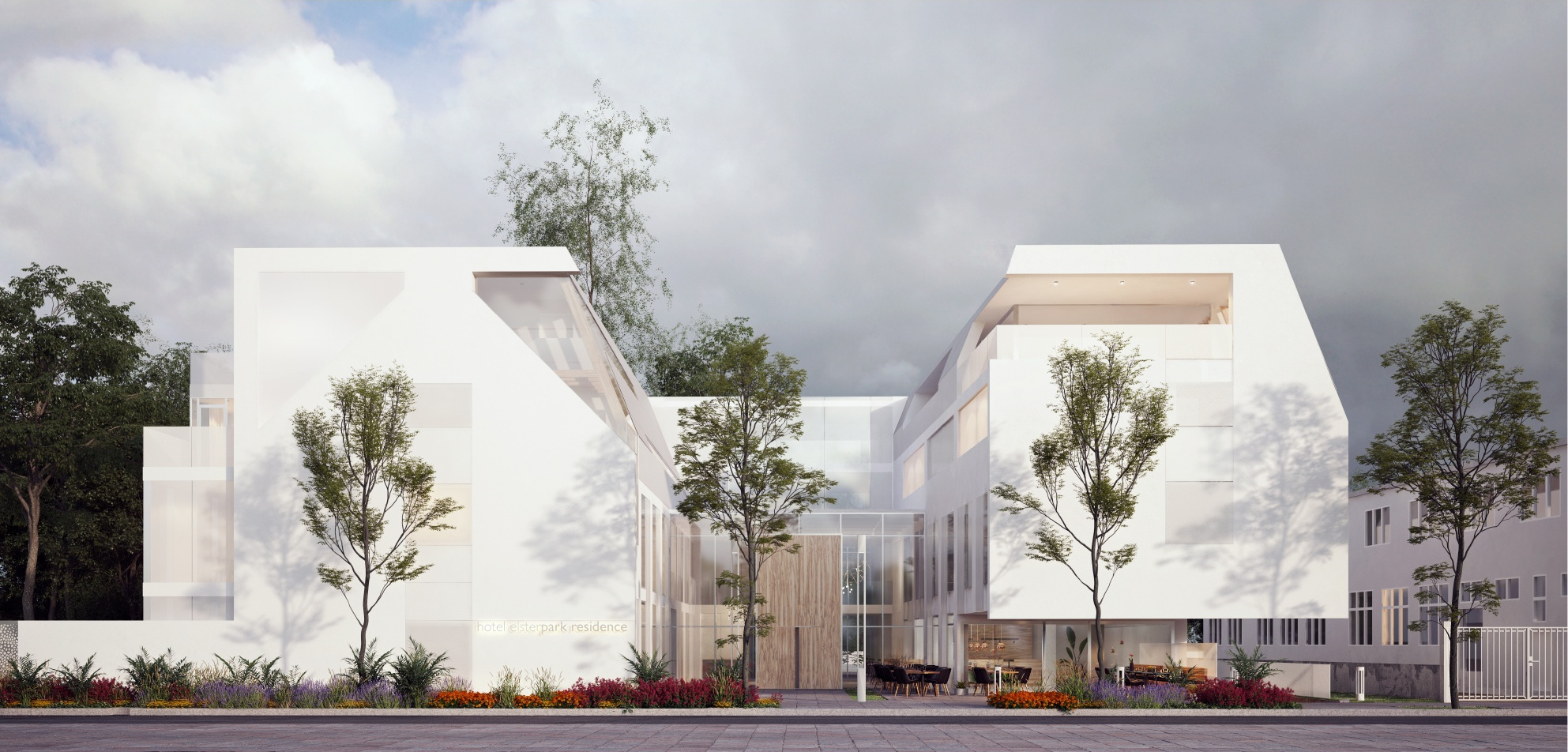 Courtyard view